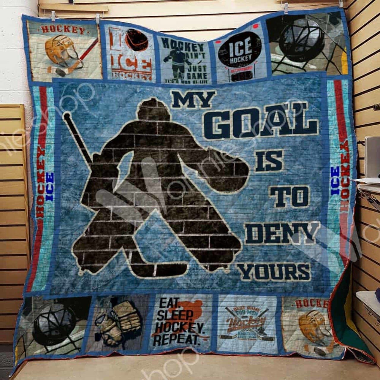 Hockey Quilt Blanket DHC1312118VT