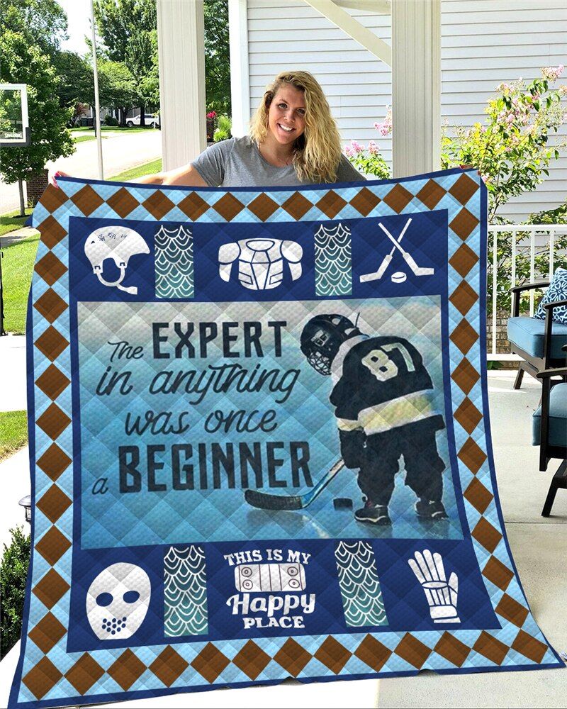 Hockey Quilt Blanket DHC13121352VT