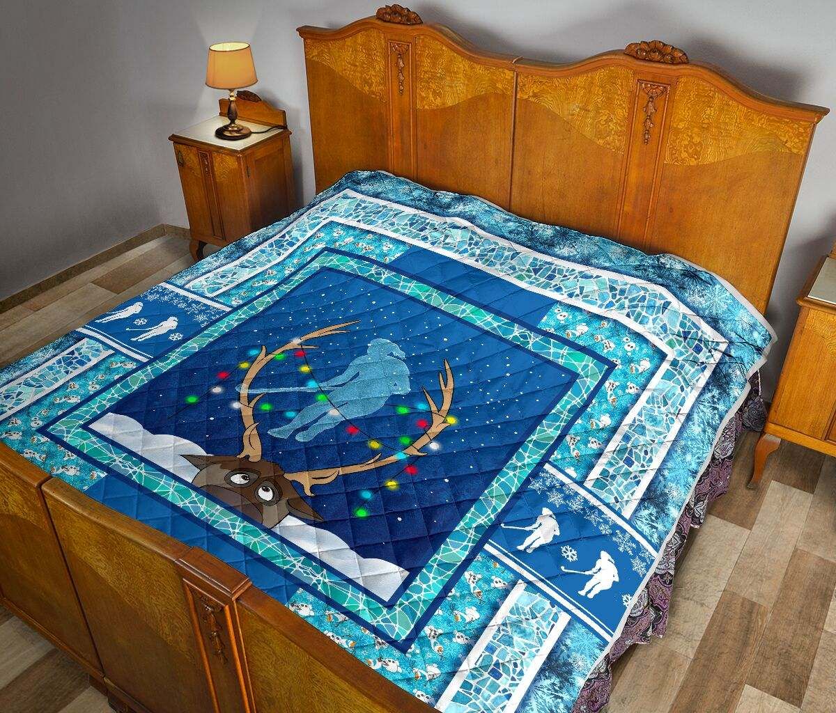 HOCKEY SNOW OLAVE QUILT DHC281111366DD