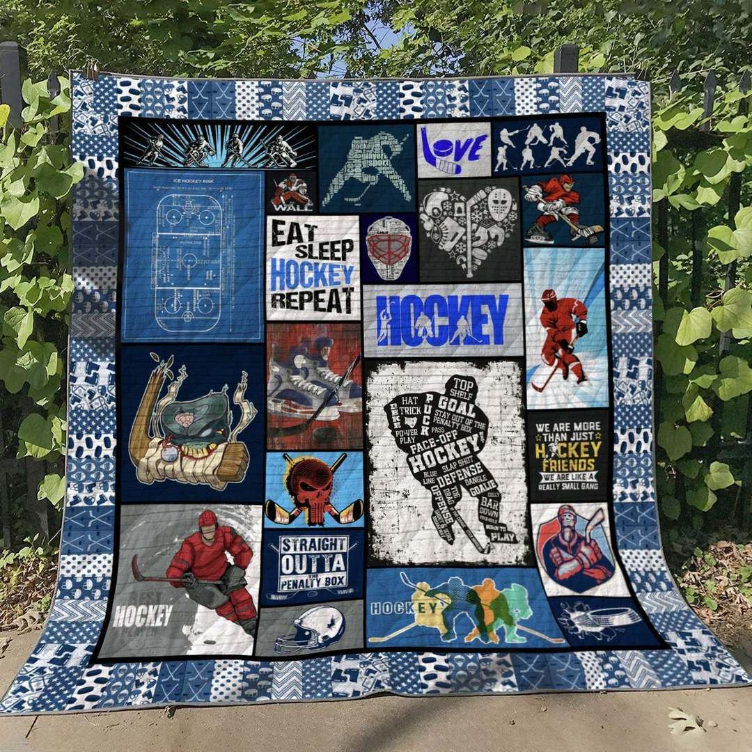 Hockey TL060614 Quilt Blanket