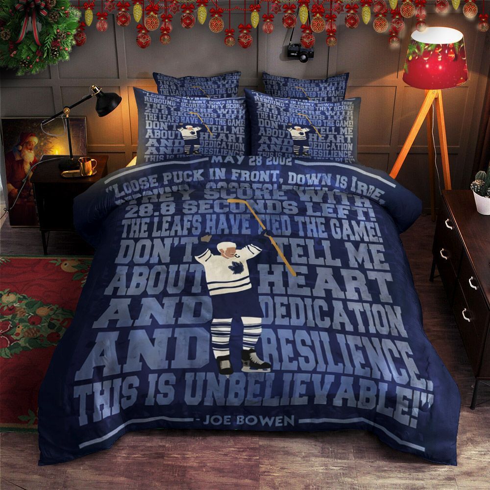 Hockey Bedding Set