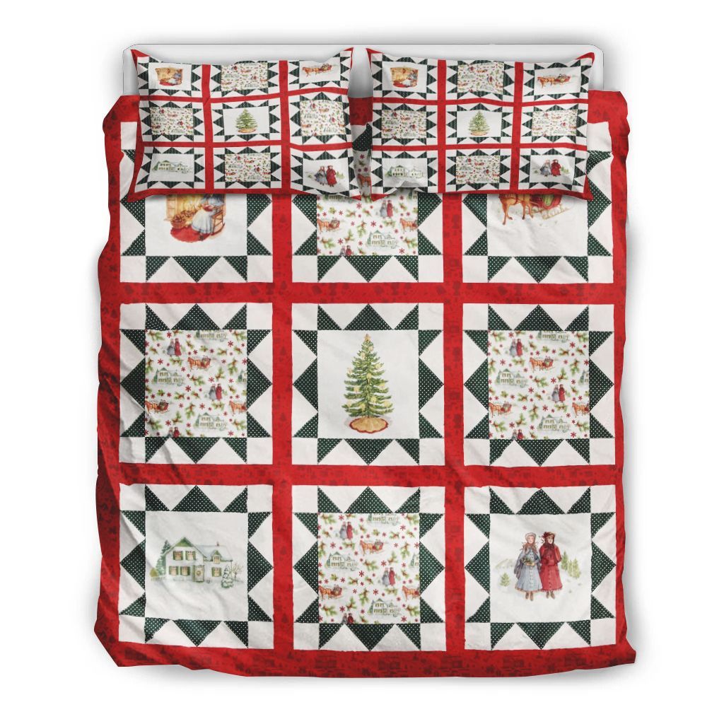 Holly Jolly Christmas Bedding Set