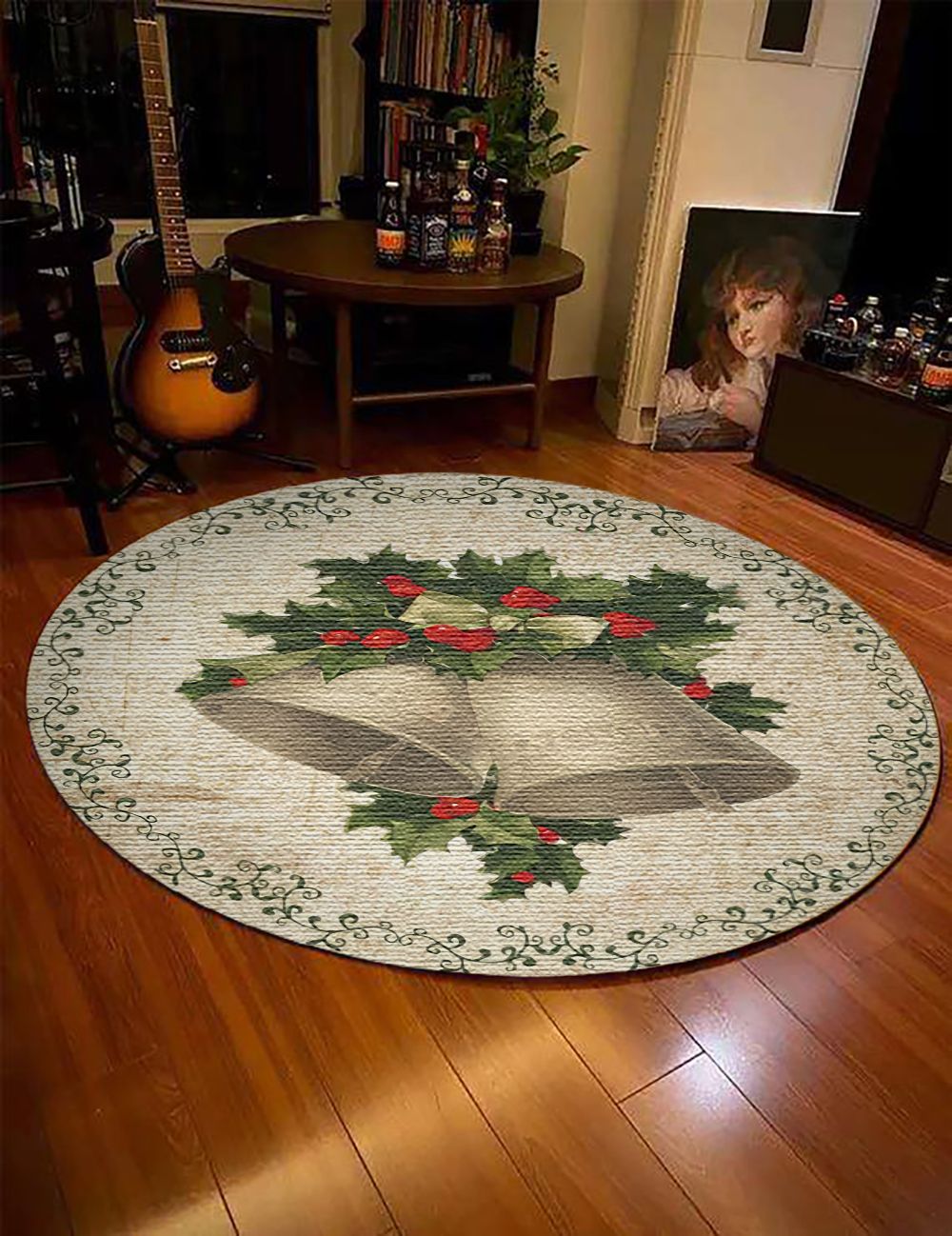Holy Bell Round Carpet