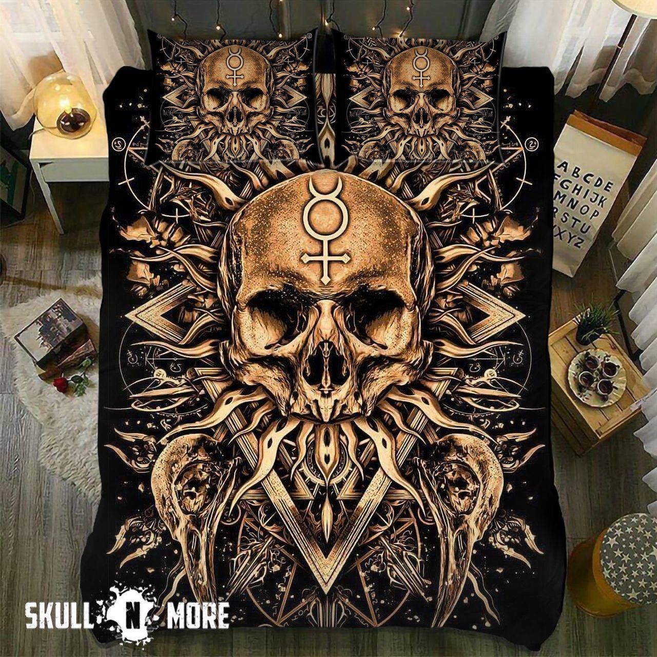 Holy Skull Bedding Set