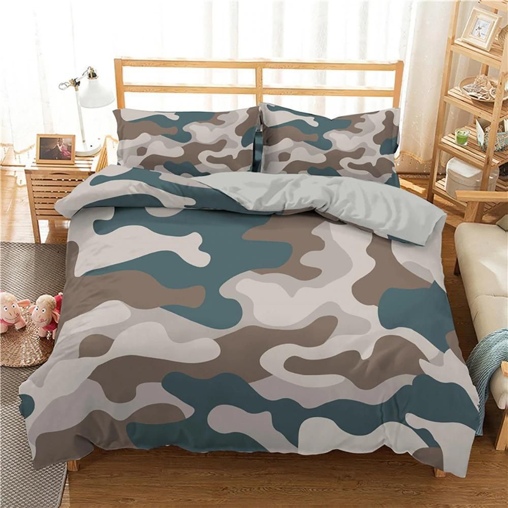 Homesky Camouflage Bedding Set