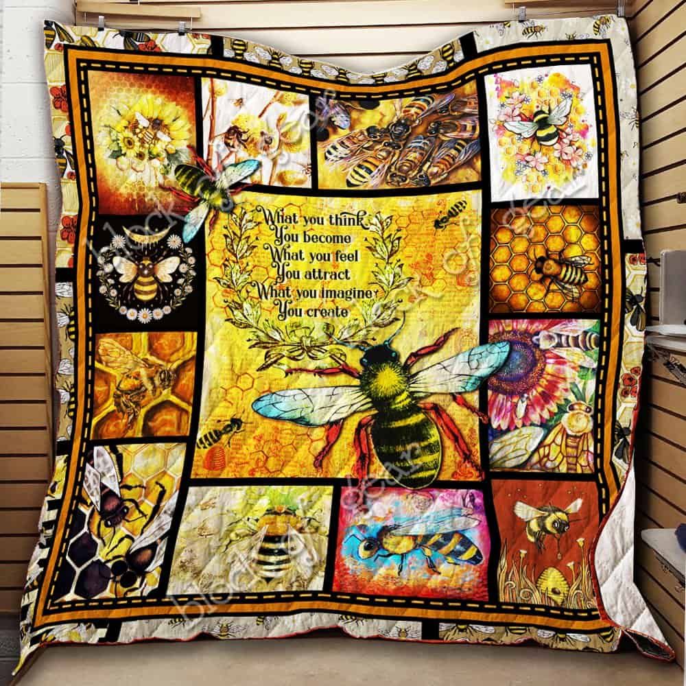 Honey Bee CL19100406MDQ Quilt Blanket