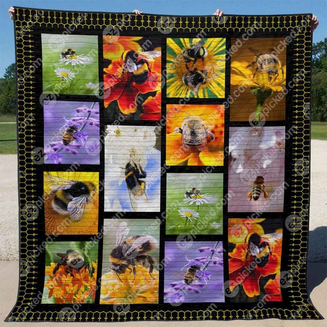 Honey Bee CLT150633 Quilt Blanket