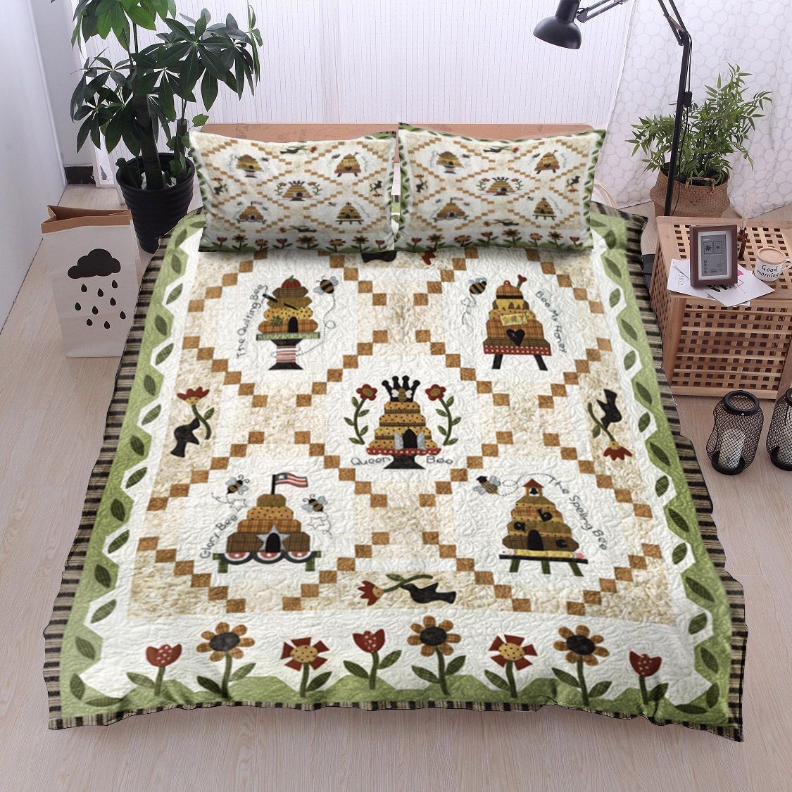 Honey Bee Bedding Set