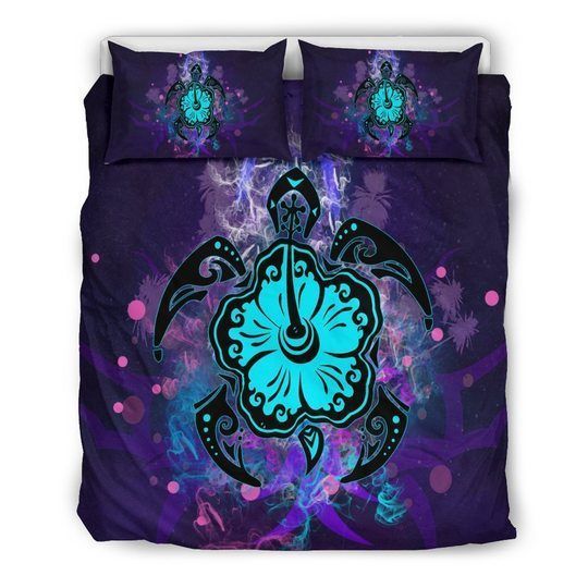Honu Turtle Hawaiian Bedding Set