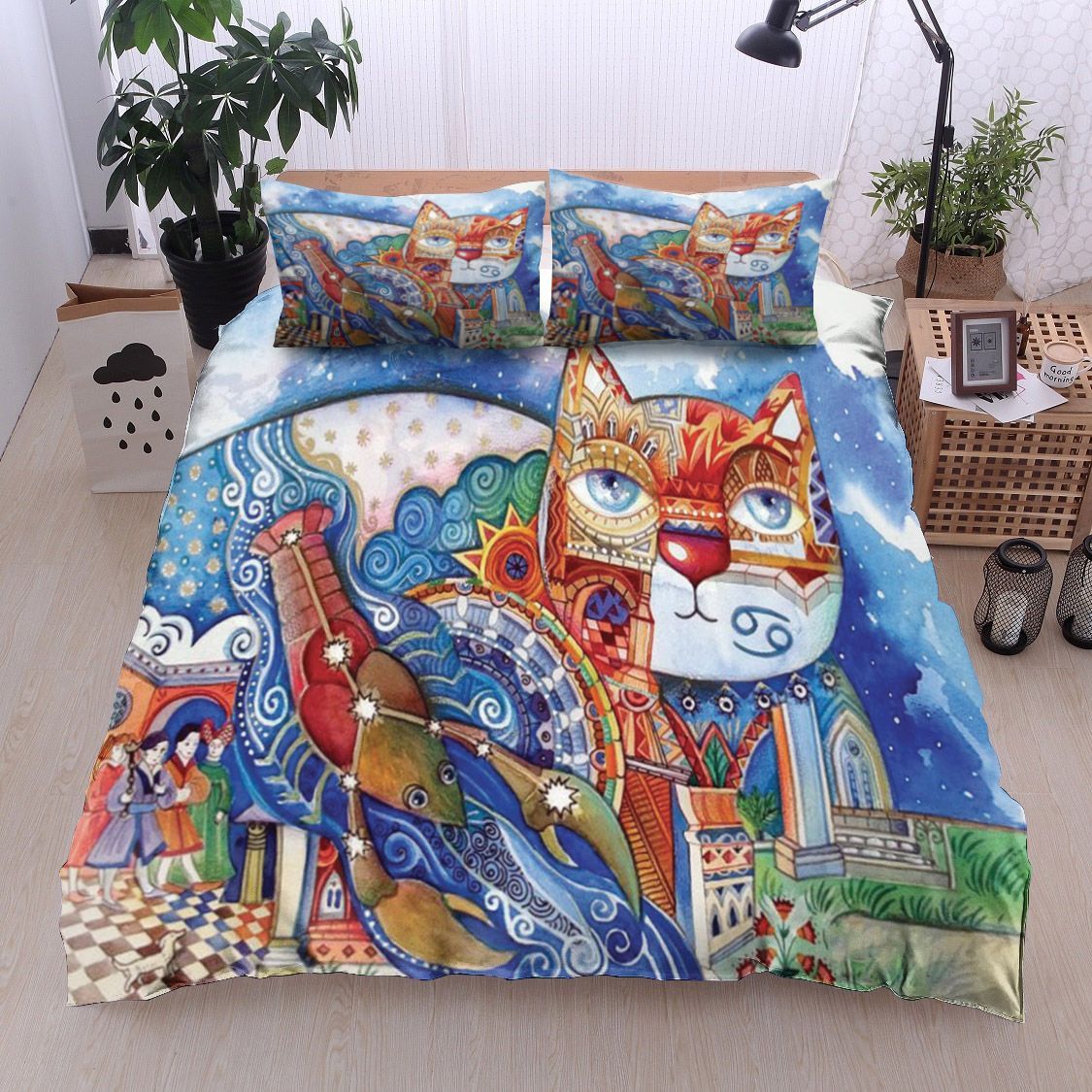 Horoscope Cat Bedding Set