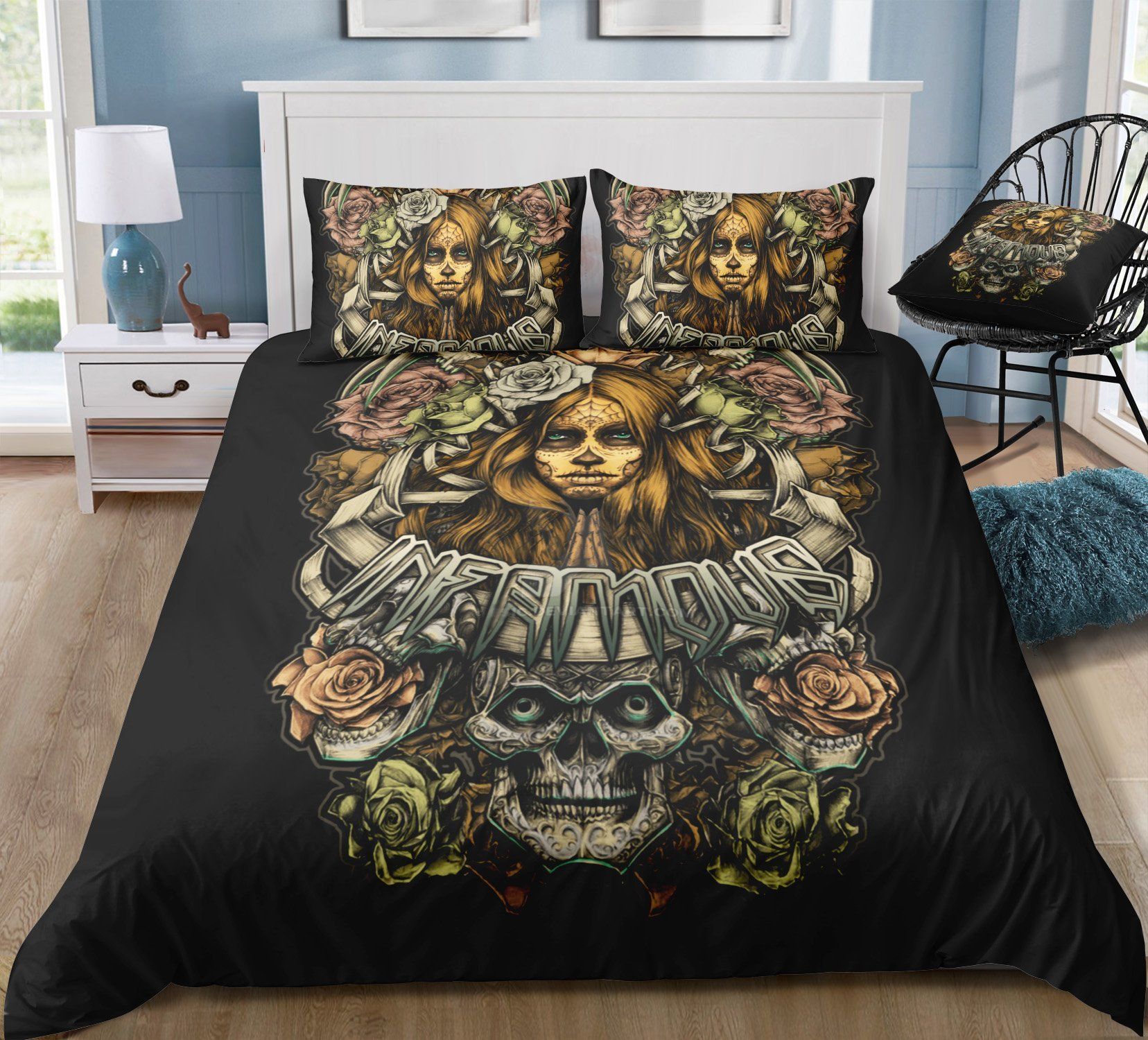 Horror Skull The Death Bedding Set