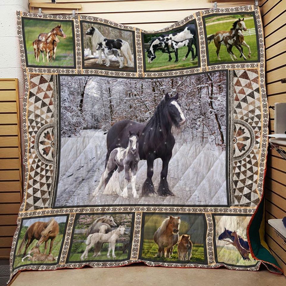 Horse 01 Horse 2011 Quilt Blanket Dhc03011357Dd