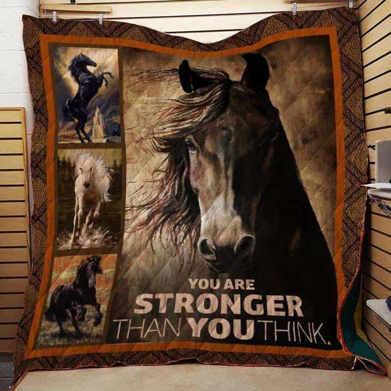 Horse 1 Quilt Blanket DHC1402670TD