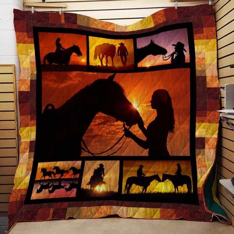 Horse 1 Quilt Blanket DHC1402675TD