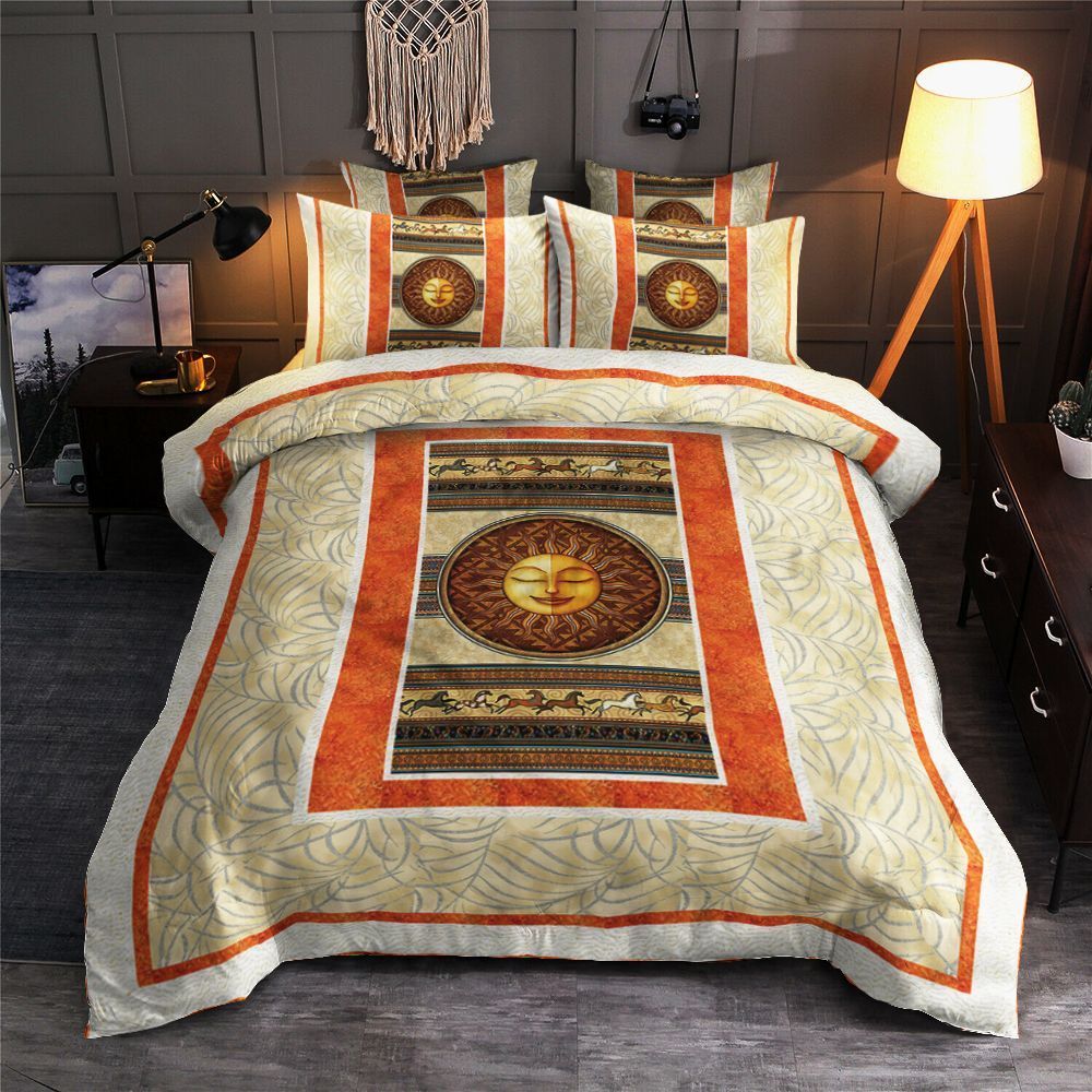 Horse And Sun Bedding Set