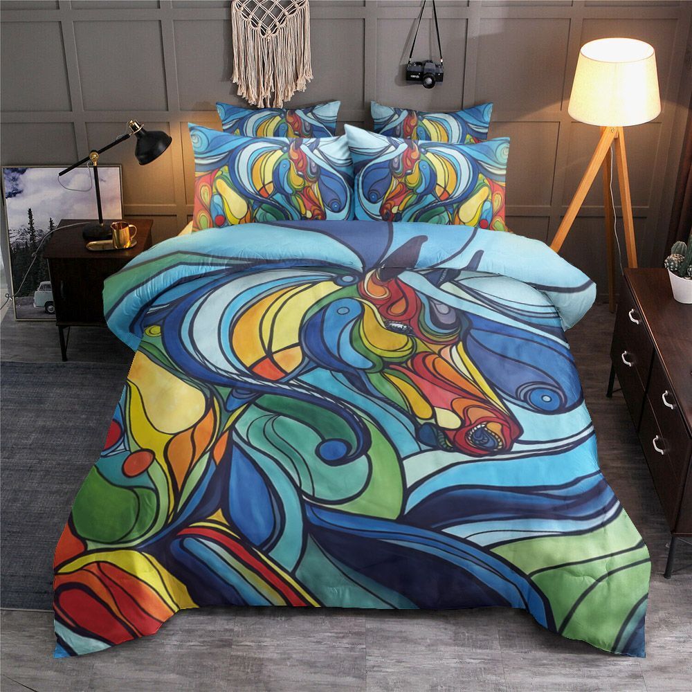 Horse Art Bedding Set