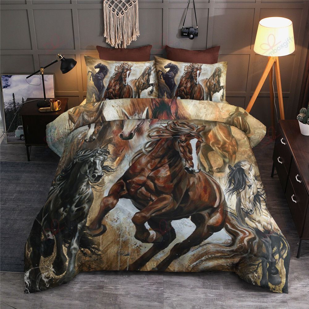 Horse Art Bedding Set