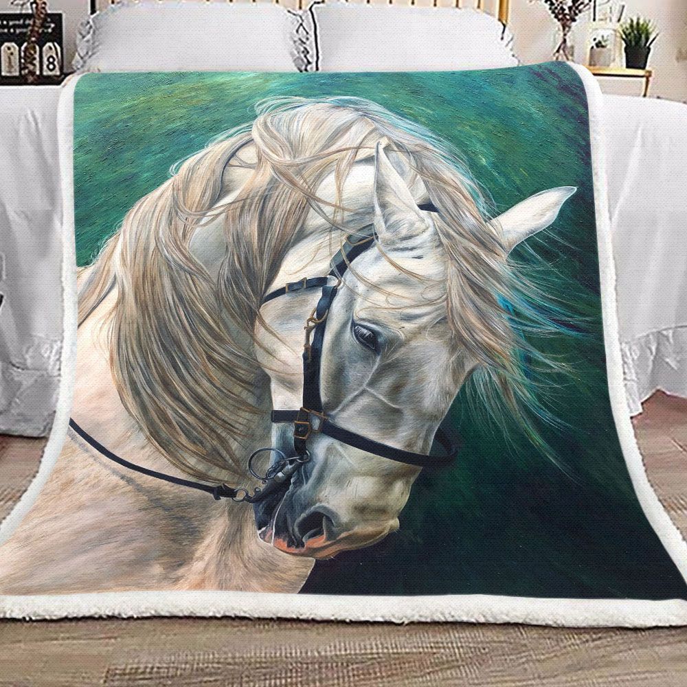 Horse Art Fleece Blanket