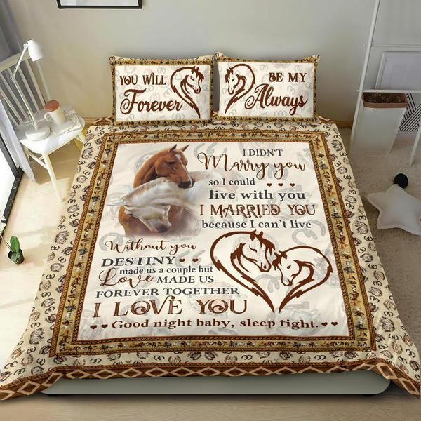 Horse Bedding Set