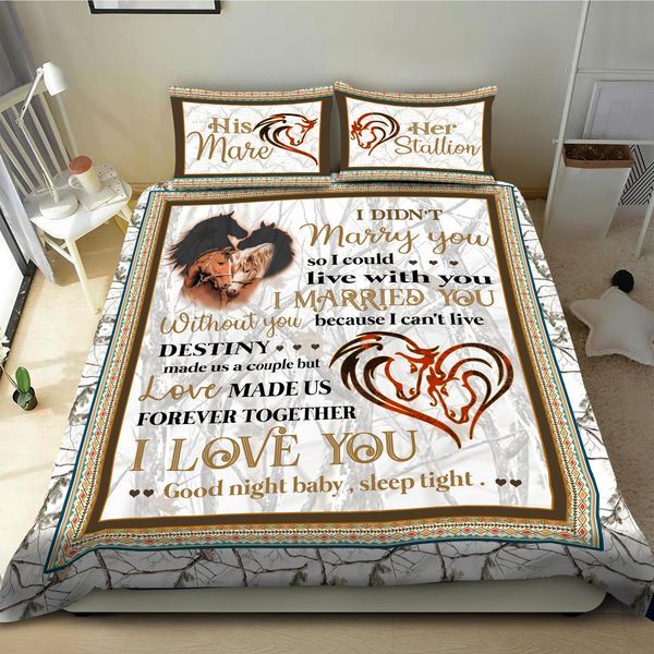Horse Bedding Set