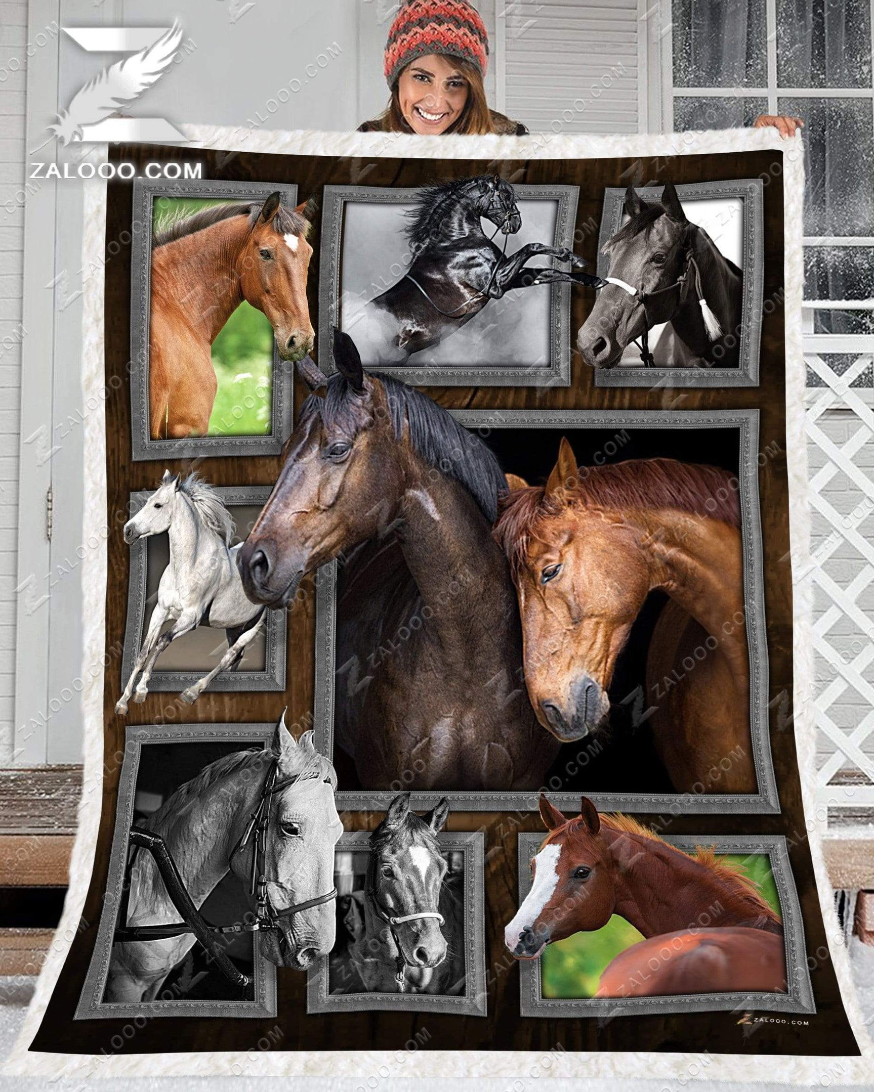 Horse Blanket – Cute Horses