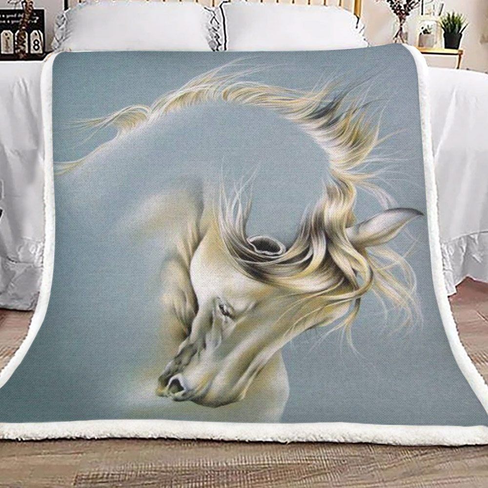 Horse Sherpa Fleece