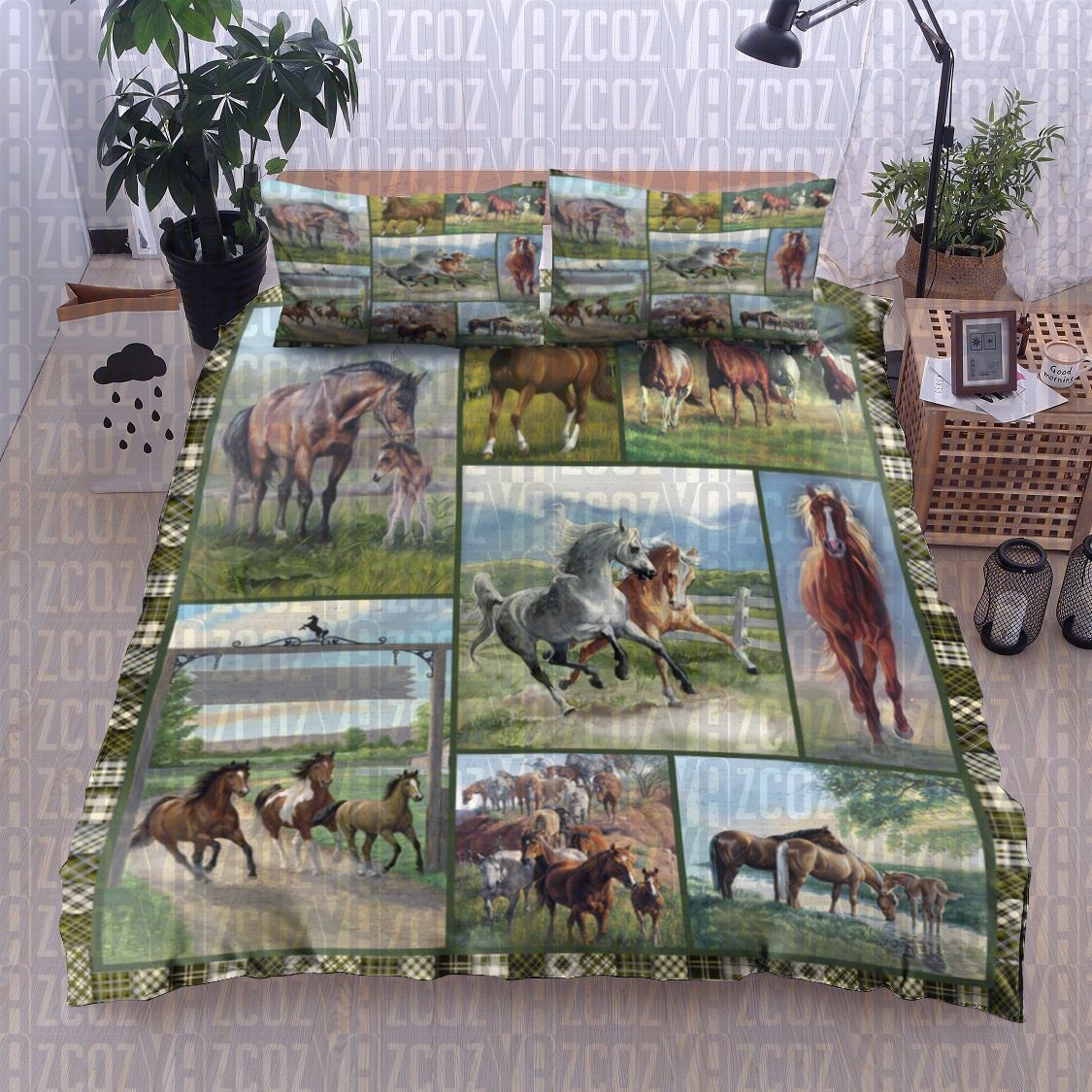 Horse Bedding Set