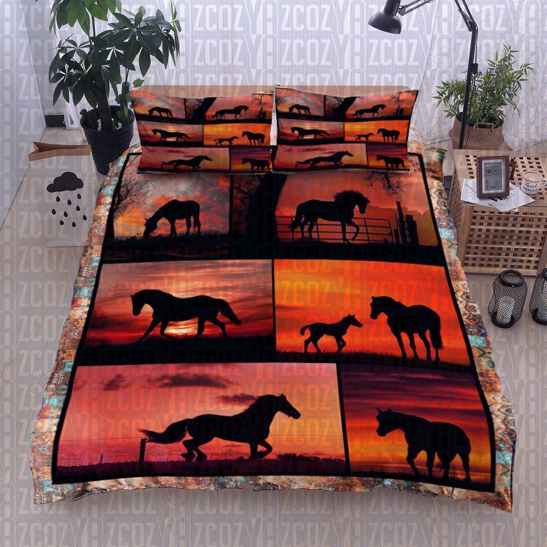 Horse Bedding Set