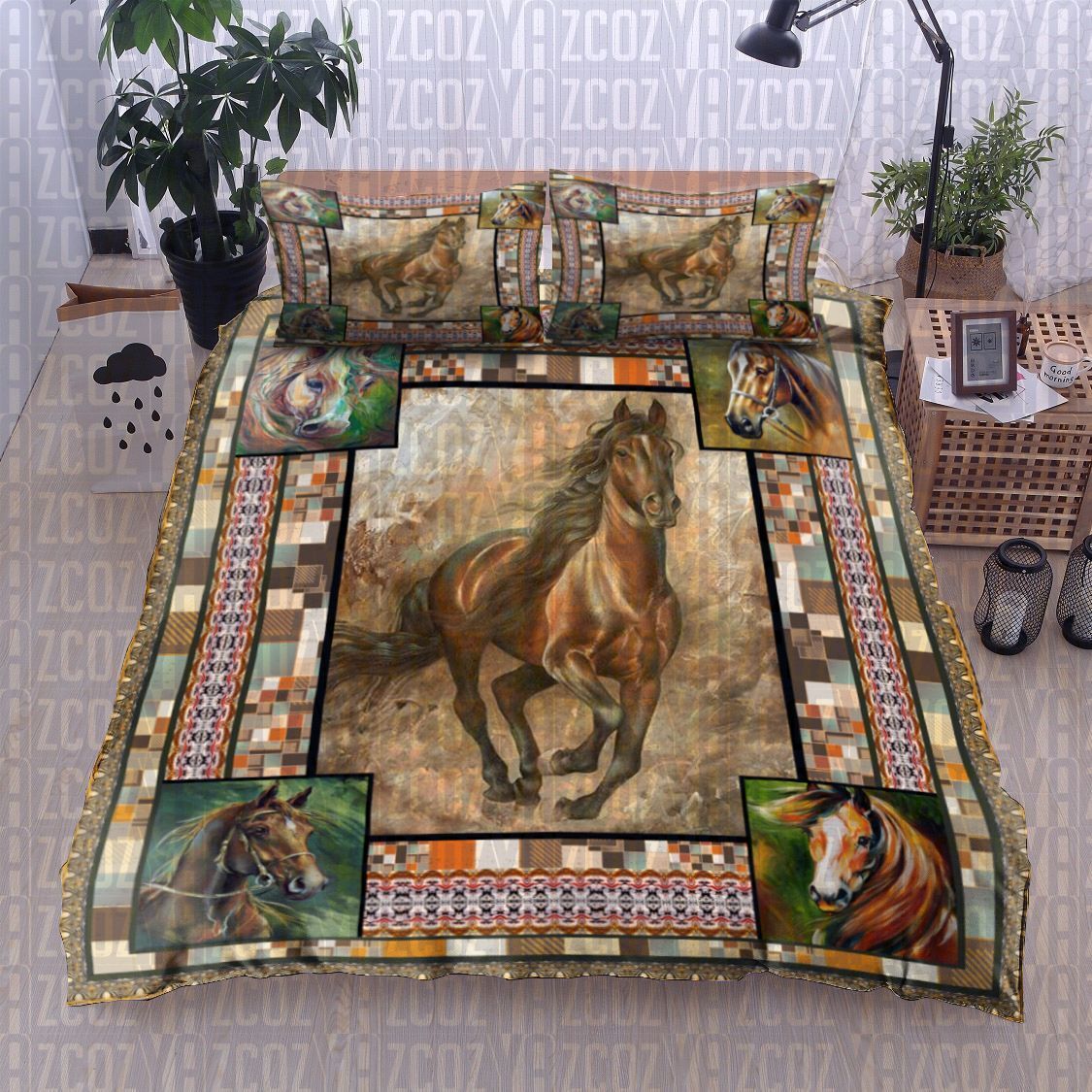 Horse Bedding Set