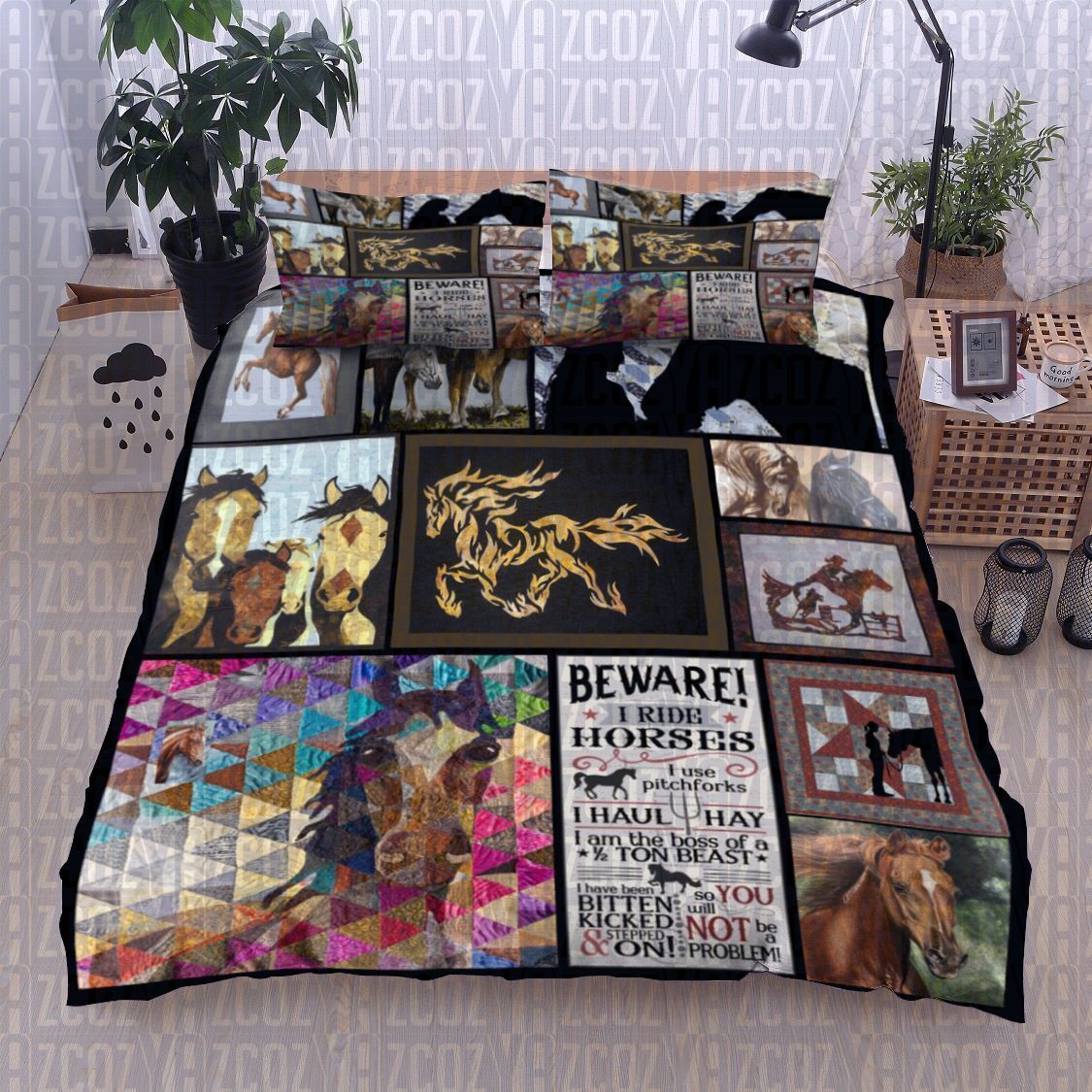 Horse Bedding Set
