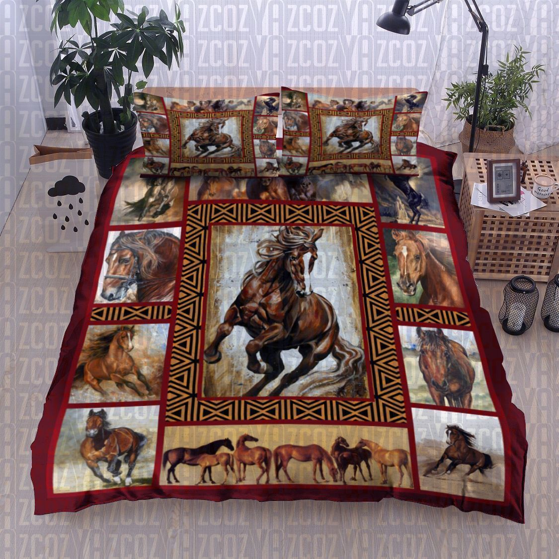 Horse Bedding Set
