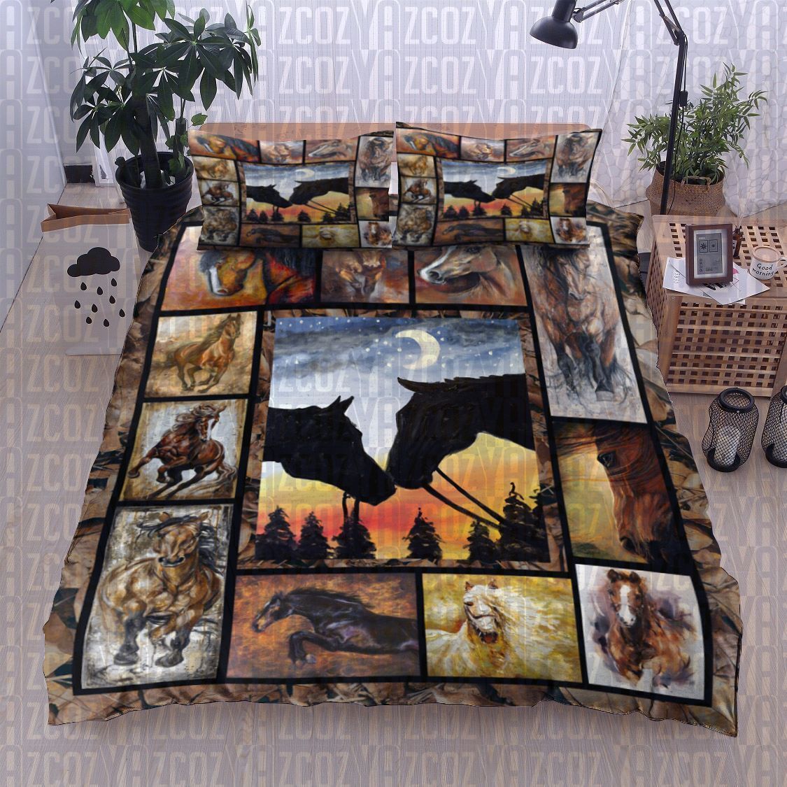 Horse Bedding Set
