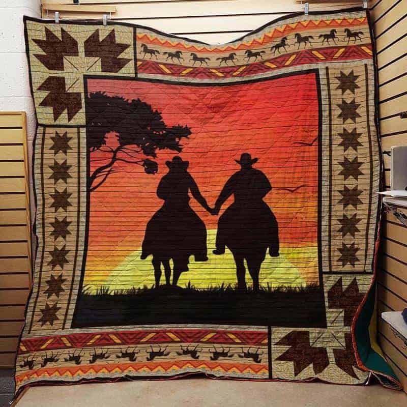 Horse CLA1610168Q Quilt Blanket