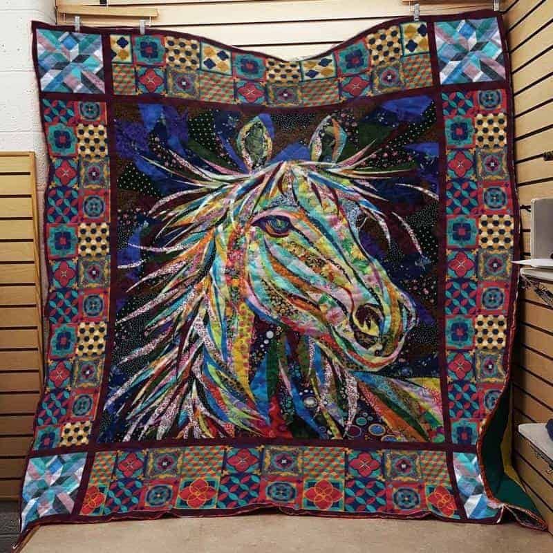 Horse CLA1610193Q Quilt Blanket