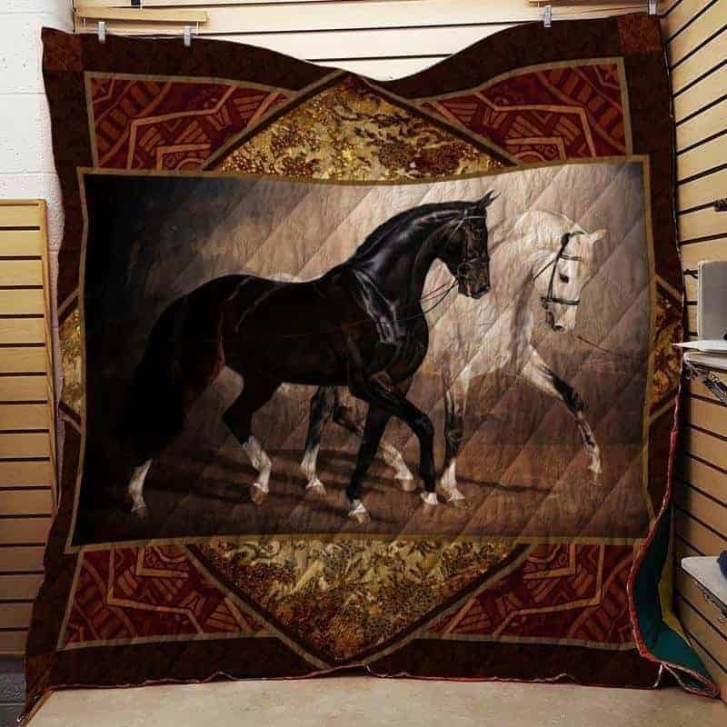 Horse CLA1610209Q Quilt Blanket