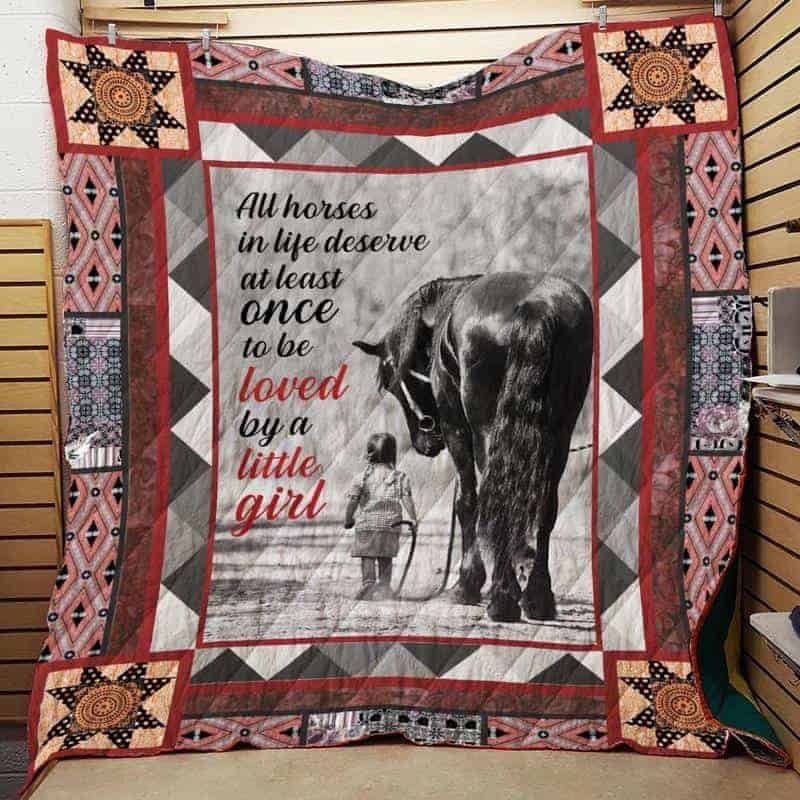 Horse CLA1610248Q Quilt Blanket