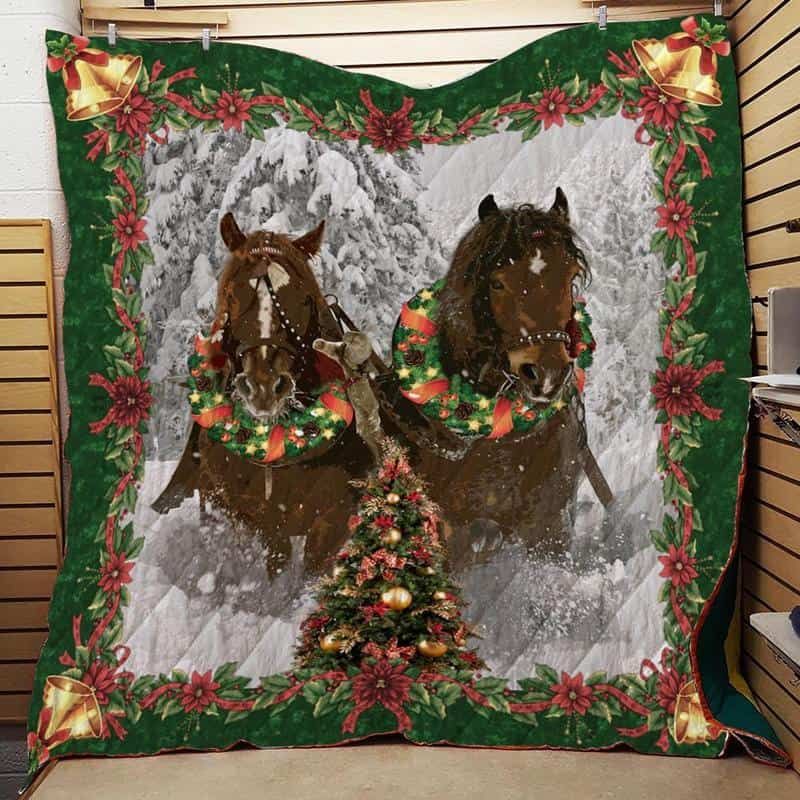 Horse CLA1610263Q Quilt Blanket