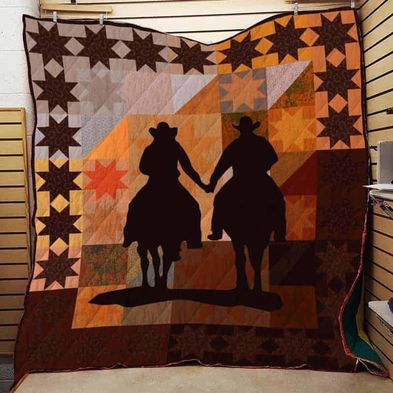 Horse CLA1610274Q Quilt Blanket