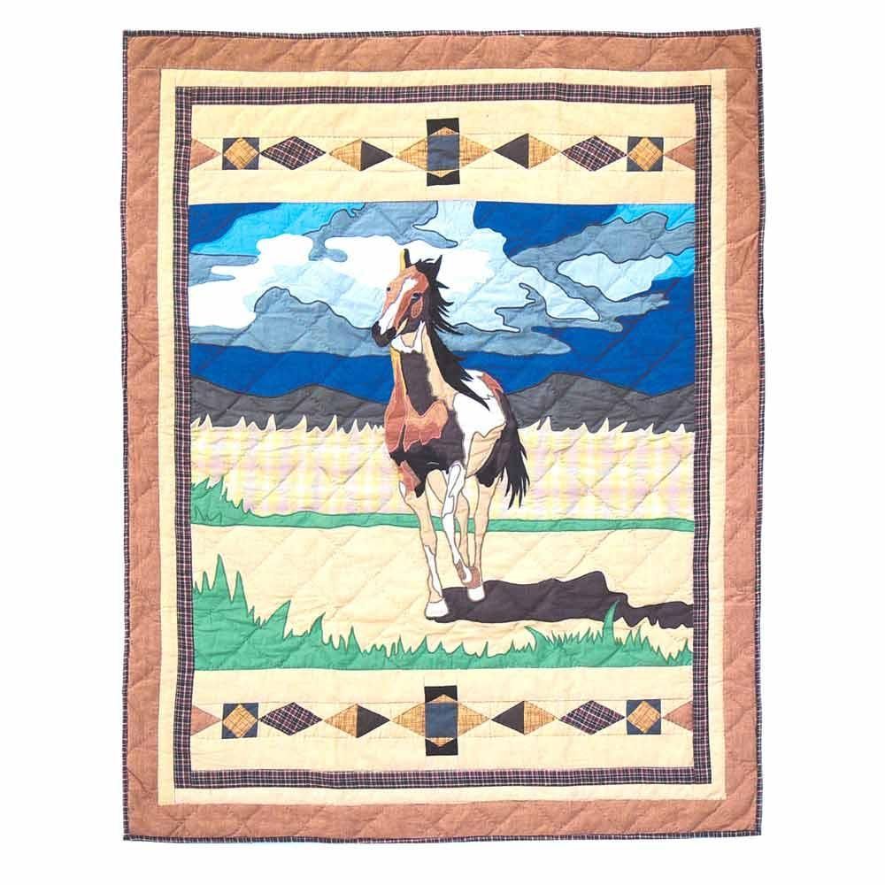 Horse CLM040722 Quilt Blanket