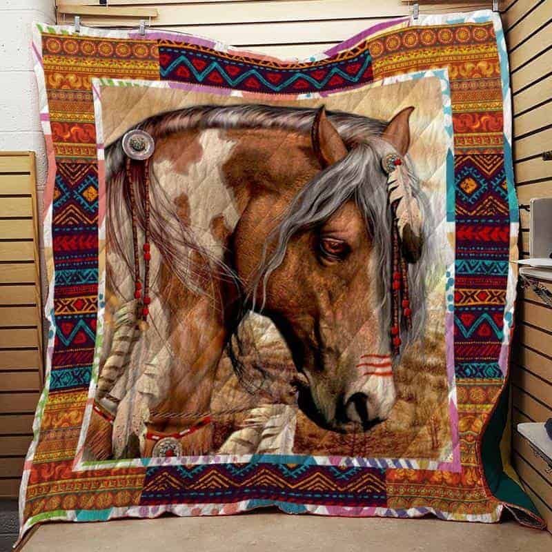 Horse Colle Quilt Blanket DHC1402690TD