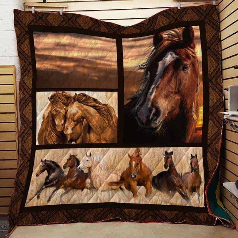 Horse Collec Quilt Blanket DHC1402689TD