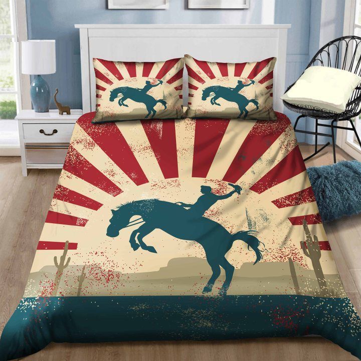 Horse Cowboy Bedding Set