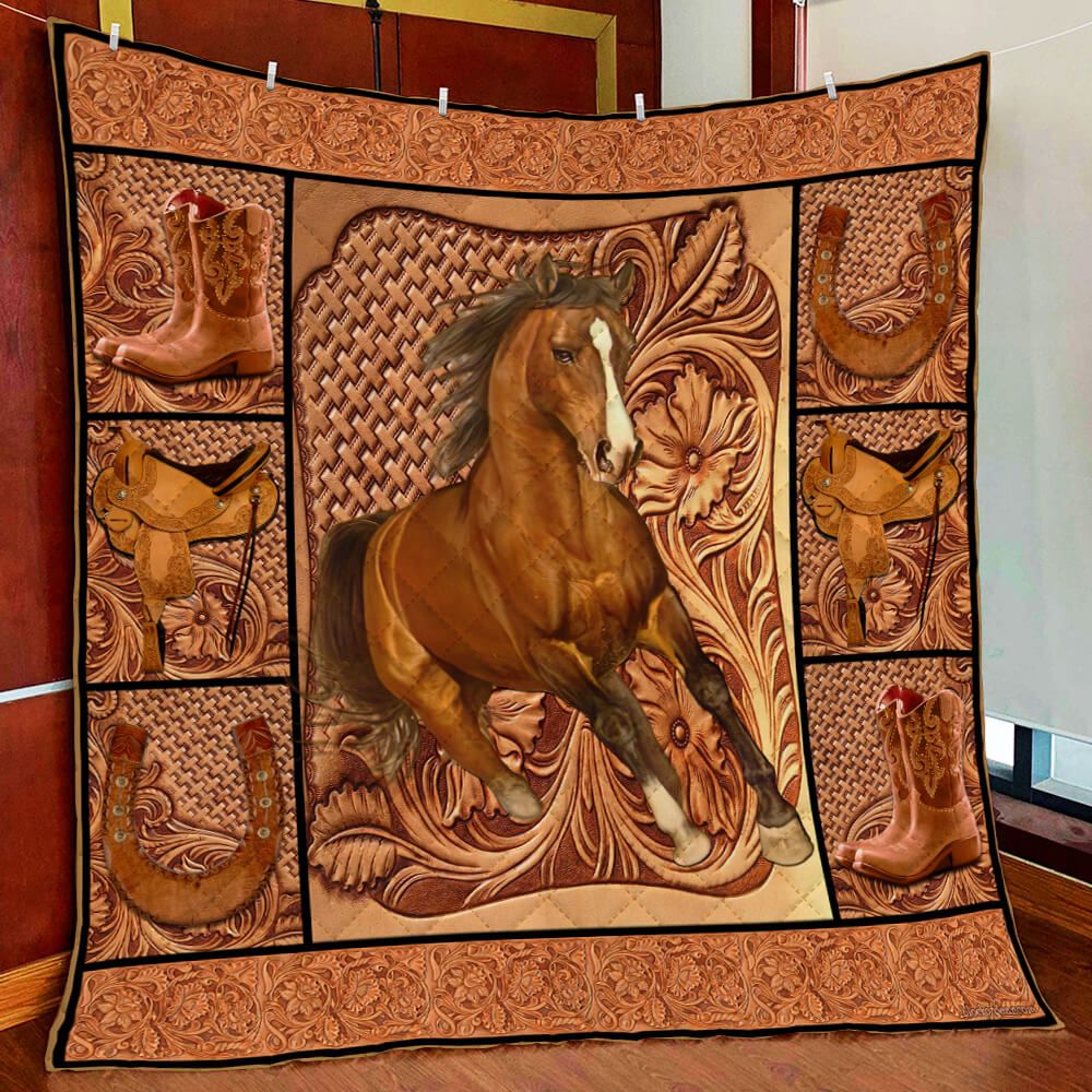 Horse DAC1611101 Quilt Blanket