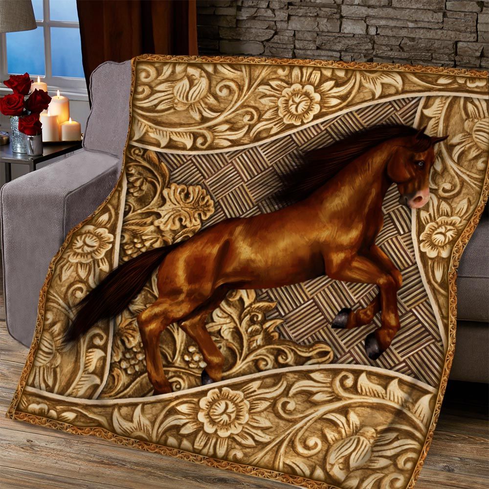 Horse DAC1611107 Quilt Blanket