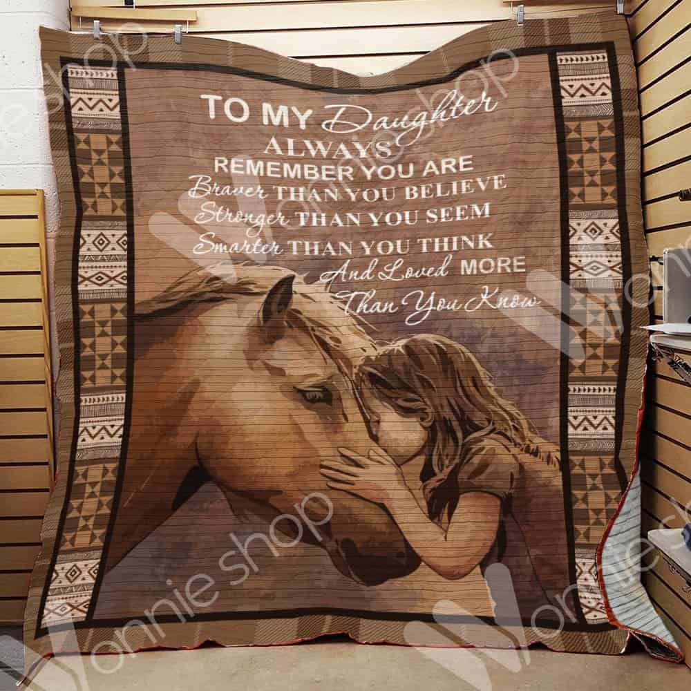Horse Daughter Blanket LNT1512051 Quilt Blanket