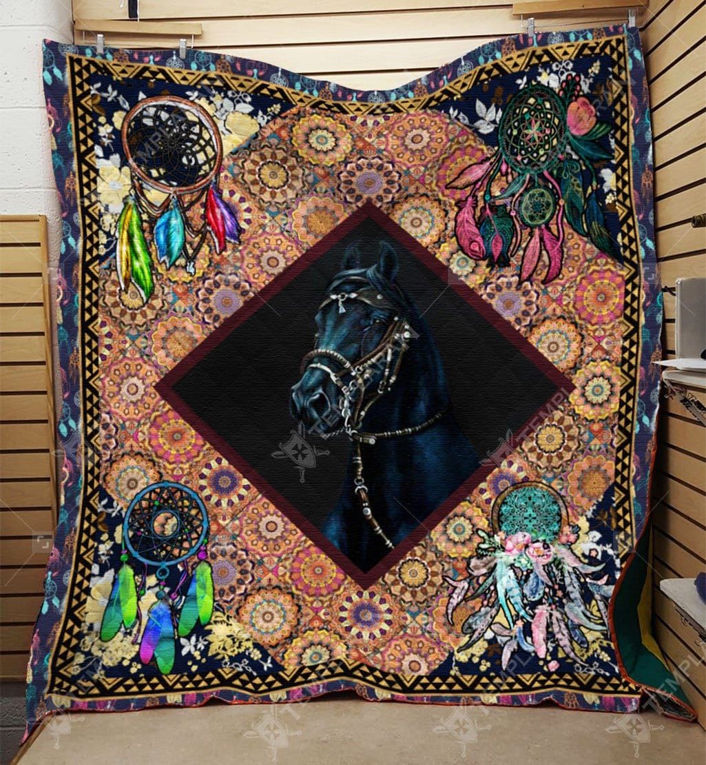 Horse Day Dreaming Bl Quilt Blanket DHC0201201156TD