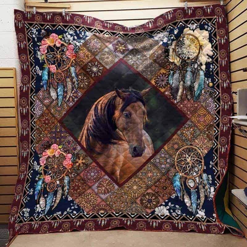 Horse Dreamcatcher Quilt Blanket DHC31121274TD