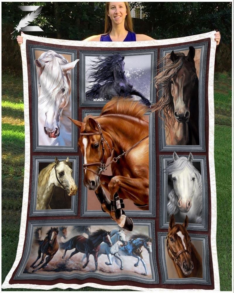 Horse Fleece Blanket