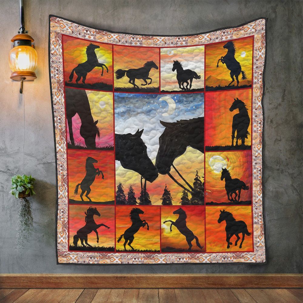 Horse DTC1012202 Quilt Blanket