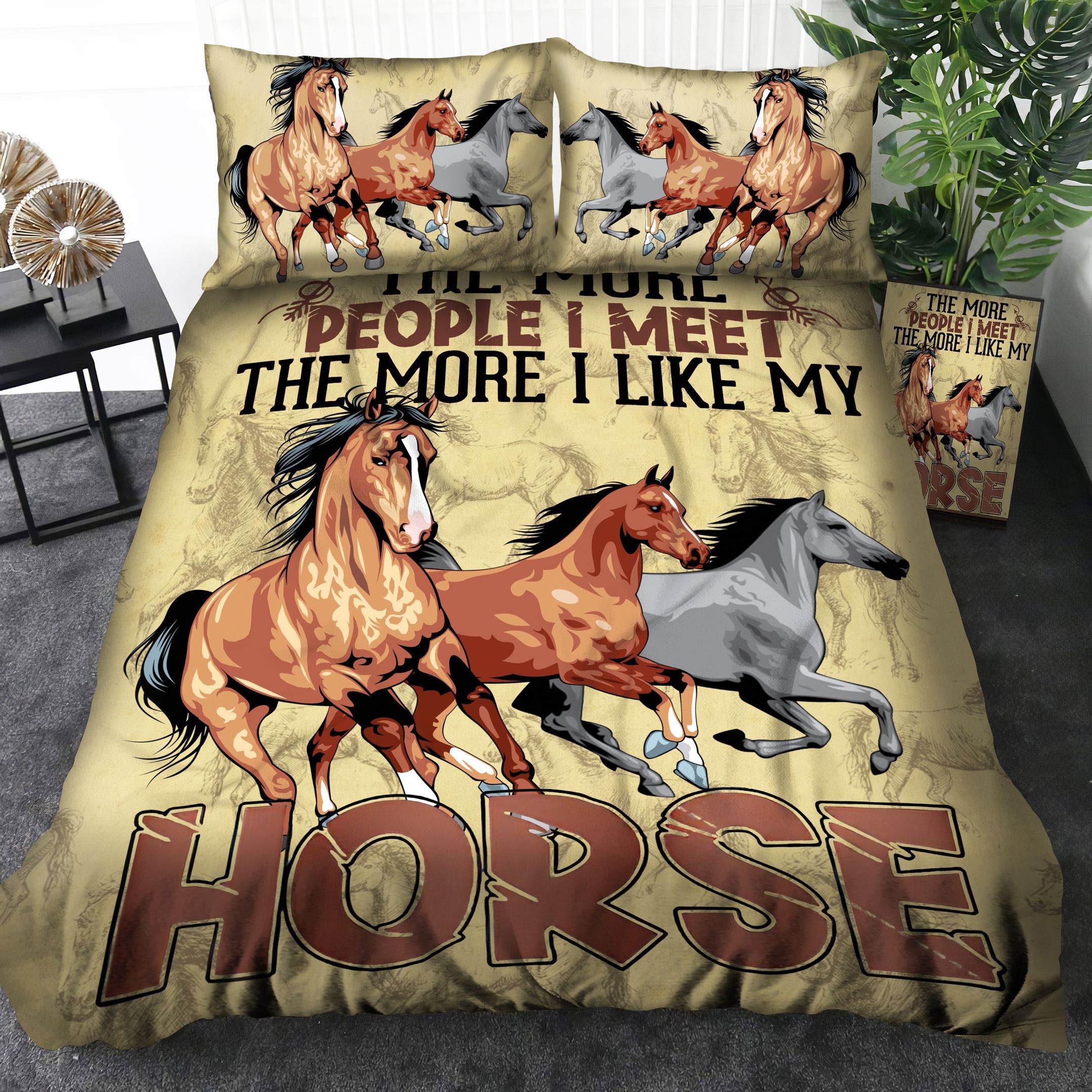 Horse Bedding Set